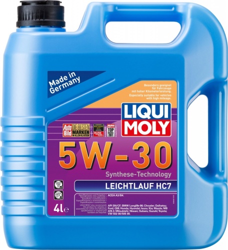 LIQUI MOLY Leichtlauf HC 7 5W-30 A3 B4 синт (4л) 8461
