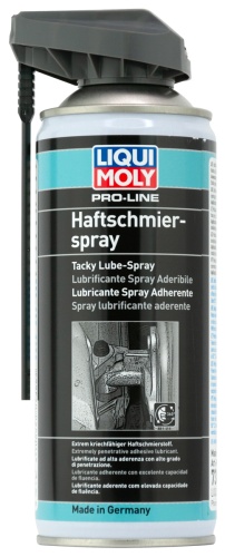 LIQUI MOLY Проф.сверхлипкая смазка спрей Pro-Line Haftschmier Spray (0,4л) 7388