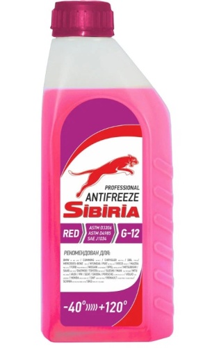 Sibiria Антифриз ОЖ-40 G-12 красный 1кг