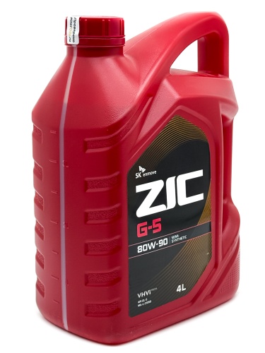 ZIC G-5 80w90 GL-5 (4л) 162633