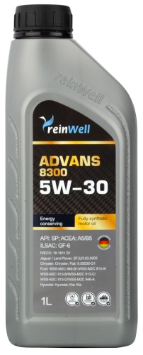 ReinWell Моторное масло ADVANS 5W-30 (1л) 8300/11831
