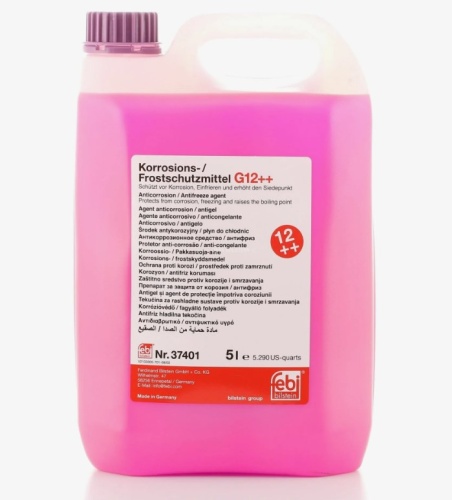 FEBI Антифриз Universal G12++ концентрат фиолетовый 5 л 37401