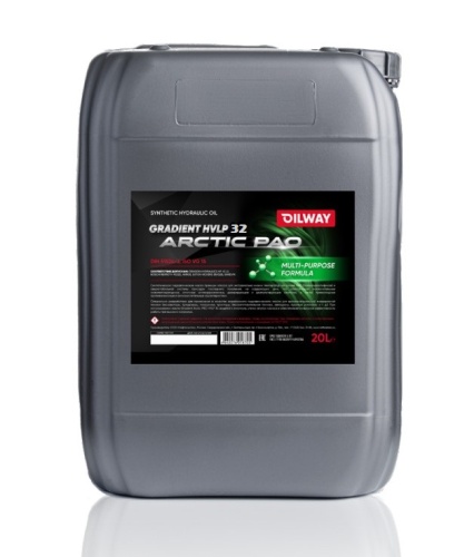 OilWay Gradient Arctic PAO Formula HVLP 32 синт. 20л. 4660155102323