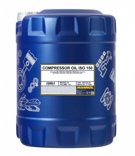 Mannol Compressor Oil ISO 150 (10л) 5001