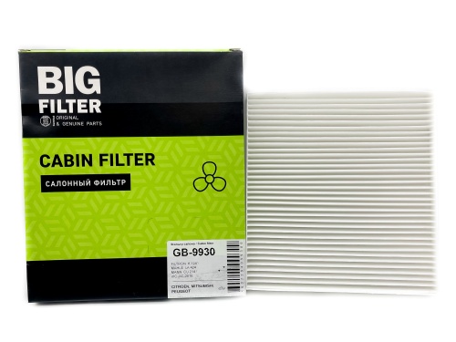 Фильтр салонный BIG FILTER GB9930 (CU2141)