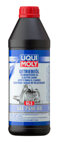 LIQUI MOLY Getriebeoil 75w80 GL-5 для МКПП (1л)