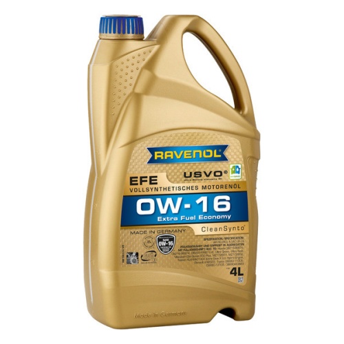 RAVENOL моторное масло EFE Extra Fuel Economy SAE 0W-16 (4л) 4014835802698
