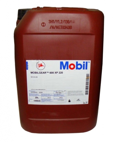 Mobil Mobilgear 600 XP 220 (20л) 149645 Масло редукторное