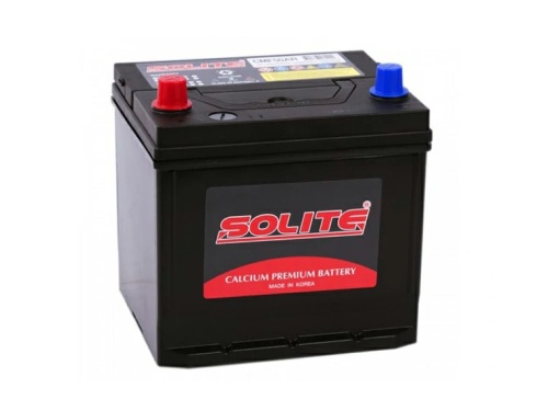 Аккумулятор Solite 50Ah 470A Asia (борт) пр. пол. ( + -) 202x173x225