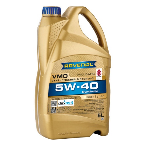 RAVENOL моторное масло VMO SAE 5W-40 (5л) 4014835723856