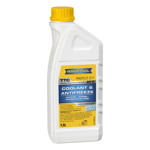 RAVENOL антифриз TTC COLD CLIMATE -60°C Protect C11 (1,5л) 4014835841086