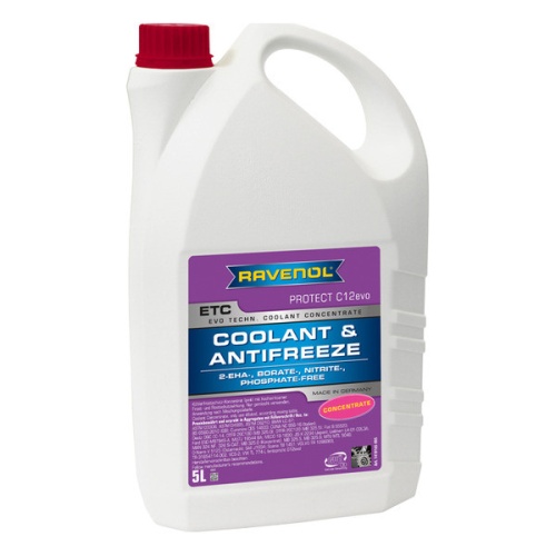 Антифриз RAVENOL ETC Protect C12evo Concentrate (5л) 4014835882409