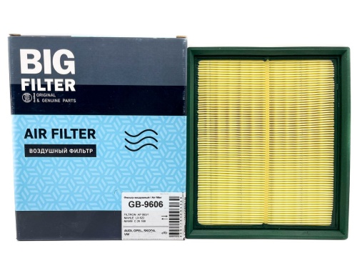 Фильтр воздушный BIG FILTER GB9606 (C26168, LX622, AP063/1)