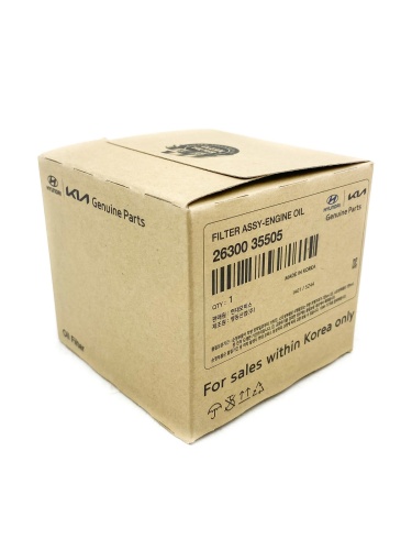 Фильтр масляный HYUNDAI/KIA S2630035505 (W811/80, SM121)