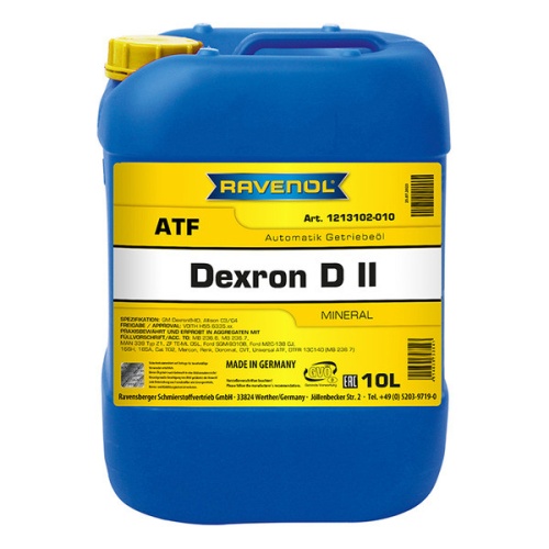 RAVENOL трансмиссионное масло ATF Dexron DII (10л) 4014835733541