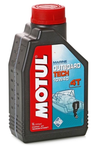 MOTUL Outboard Tech 4T 10W40 1л 106397/112751