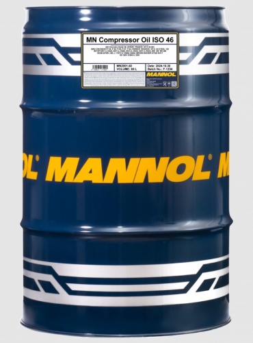 Mannol Compressor Oil ISO 46 (60л) 1925