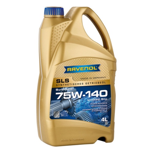 Ravenol SLS 75W140 API GL-5 LS, 4 л масло трансмиссионное