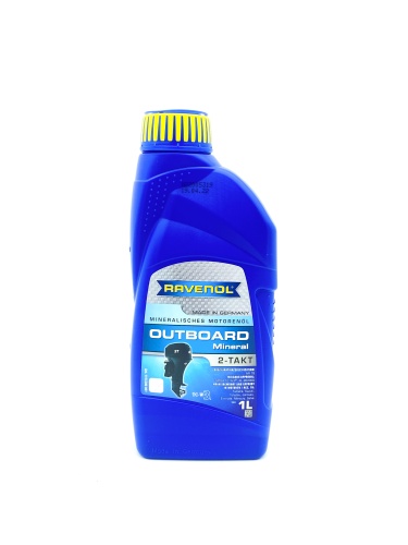 Ravenol Outboard 2T Mineral (1л) 1153200-001-01-999/4014835728912 