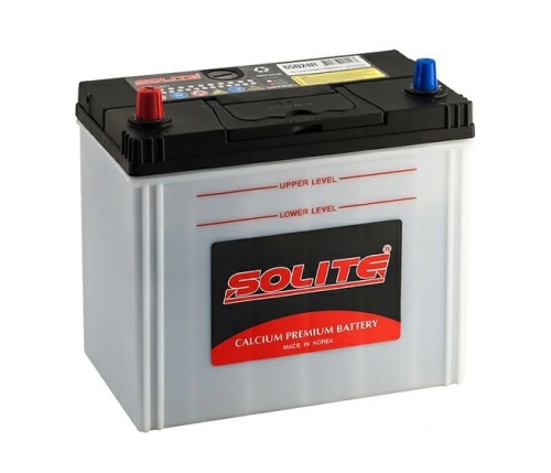 Аккумулятор Solite 50Ah 470A (тонкие кл.)  пр. пол. (+ -) 237x127x225