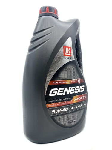 Лукойл GENESIS ARMORTECH 5W40 SP A3/B4 (4л) 2218832/2255948 масло моторное
