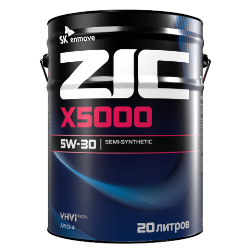 ZIC X5000 5W-30 (20л) 192663