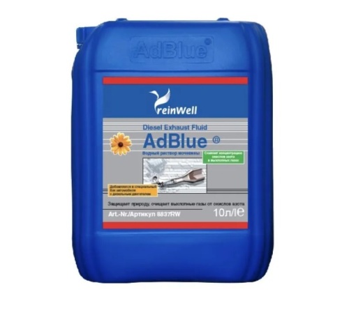 Reinwell Водный раствор мочевины 32,5% AdBlue 10л 8837RW