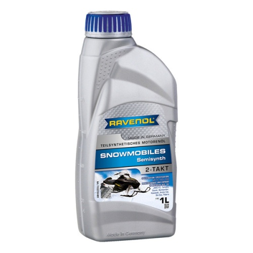 RAVENOL масло для 2-Такт снегоходов Snowmobiles Teilsynth. 2-Takt (1л) 4014835728516