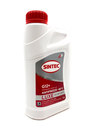 Антифриз Sintec LUXE G12+ красный (1кг) 990550 