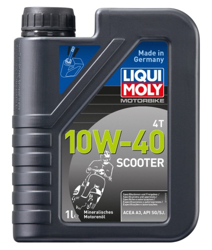LIQUI MOLY Racing Scooter 4T 10w40 HD миниральное 1л 1618