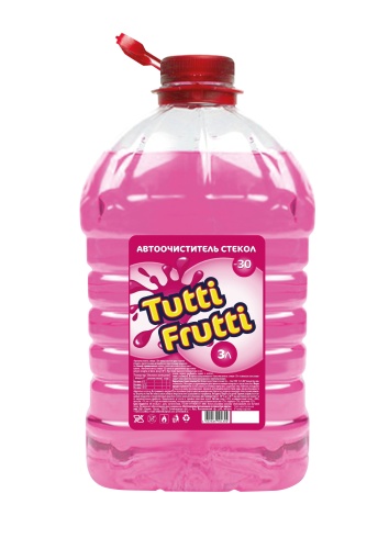 Химик Автоочиститель стекол TUTTI FRUTTI -30 ПЭТ (3л)