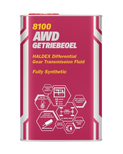 Mannol AWD Getriebeoel 0,85л для муфт HALDEX 8100