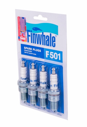 Finwhale Свеча зажигания F-501 S (4 шт.) (NGK BP6E) VAZ LADA 2101