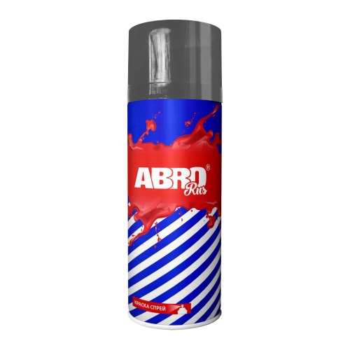 ABRO Краска-спрей серая 473мл (SPO-301-R)