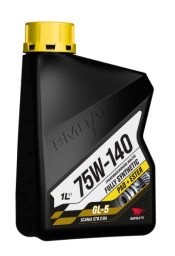 ВМПАВТО Масло трансмиссионное 75W-140 GL-5 (1л) 9701