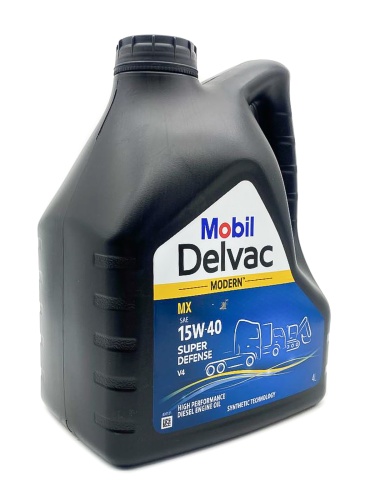 Mobil Delvac Modern 15W-40 Super Defense V4 4 л (MX 15W-40) 157333