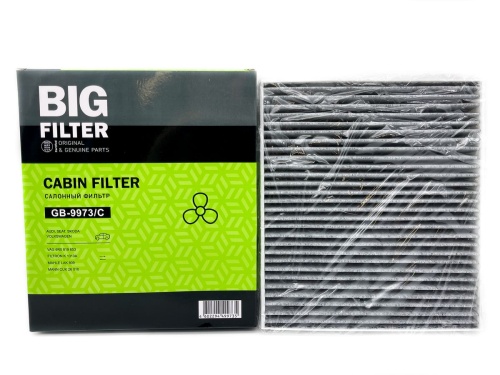 Фильтр салонный угольный BIG FILTER GB9973/C (CUK26010, FP26010, CU26010)