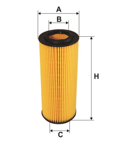 Фильтр масляный FILTRON OE649/8 (HU721/4x)