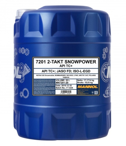 Mannol  2-Takt Snowpower (20л) 1445