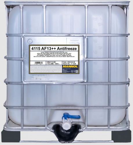 Mannol Antifreeze MN AF13++ (1000л) MN4115-IBC