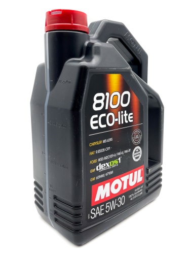 MOTUL 8100 Eco-Lite SAE 5W30 4л 108213/113497