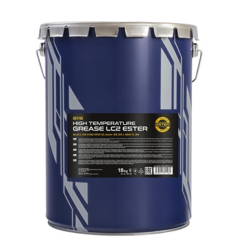 Mannol High Temperature Grease LC2 (18кг) (Термофлекс EP2-180/XHP 222) 8116/2151