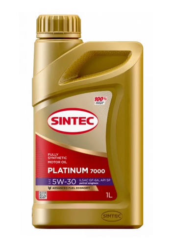 Sintec Platinum 7000 5W30 ILSAC GF-6A API SP (1л) 801972/600152