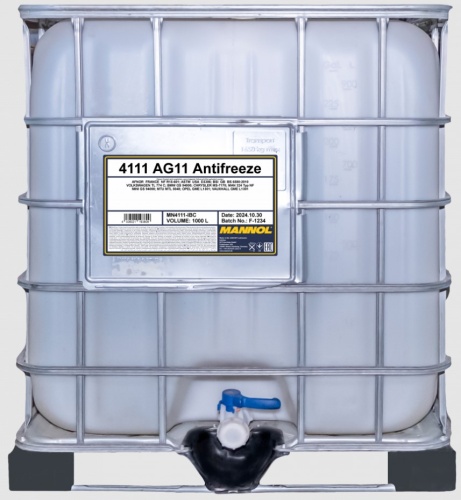 Mannol Antifreeze MN AG11 Longterm (1000л) MN4111-IBC