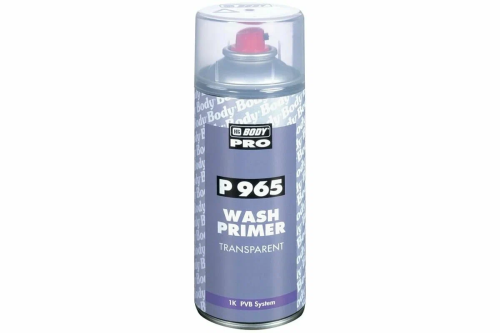 BODY 965 Грунт кислотный WASH PRIMER аэрозоль прозрачный (400мл) 5100000020