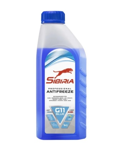 Sibiria Антифриз ОЖ-40 G-11 синий 1кг