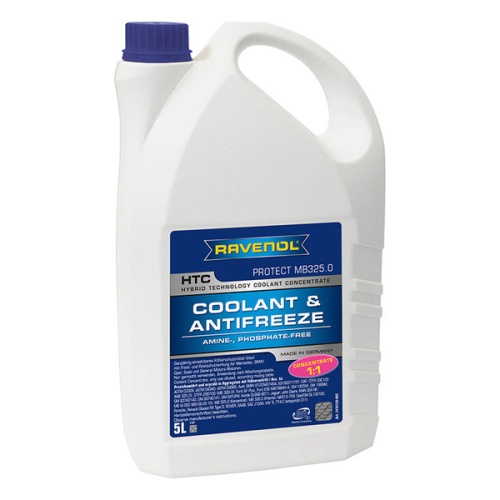 RAVENOL антифриз концентрат син. HTC CONCENTRATE PROTECT MB 325.0 (5л) 4014835755659
