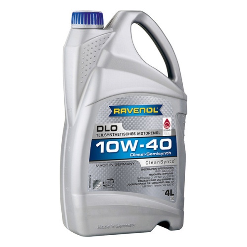 RAVENOL моторное масло DLO SAE 10W-40 (4л) 4014835724297