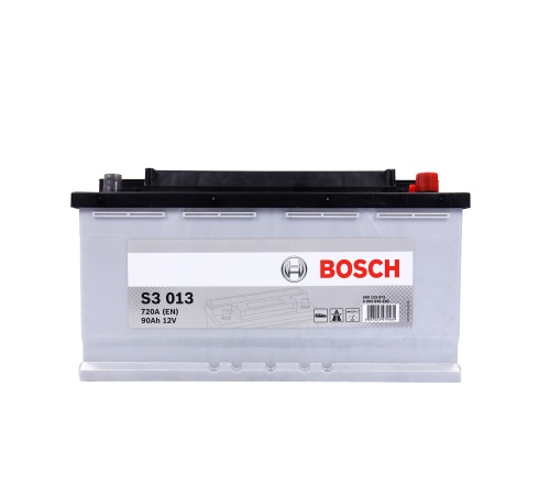 Аккумулятор BOSCH Silver 90 А/ч 590 122 072 720A 353x175x190 S3 013 0092S30130 (-+)