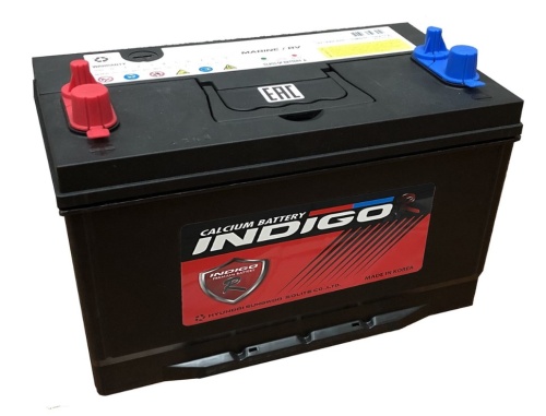Аккумулятор INDIGO-R XDC31 110Ah 750A (двойные клеммы) пр. пол. (+ - ) 330x172x242